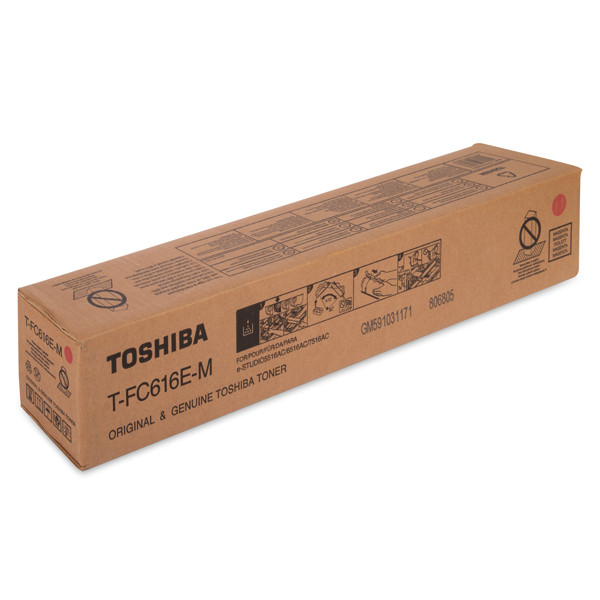 Toshiba T-FC616EM magenta toner (original Toshiba) 6AK00000375 078448 - 1