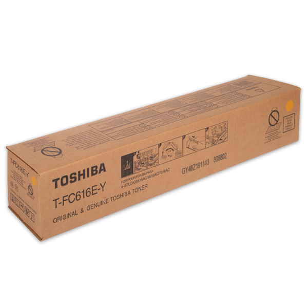 Toshiba T-FC616EY yellow toner (original Toshiba) 6AK00000379 078450 - 1