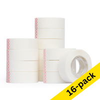 Transparent tape 19mm x 33m | 123ink | 16-pack