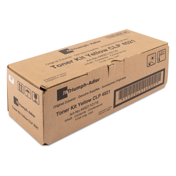 Triumph-Adler 4452110116 yellow toner (original) 4452110116 091079 - 1