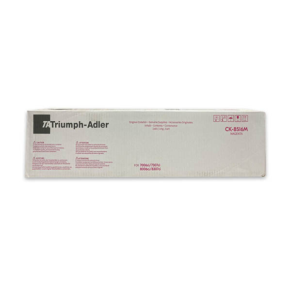 Triumph-Adler CK-8516M (1T02XNBTA0) magenta toner (original Triumph-Adler) 091164 - 1