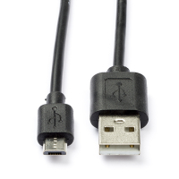 USB A to Micro USB cable, 0.5m 93922 CCGP60500BK05 K010201012