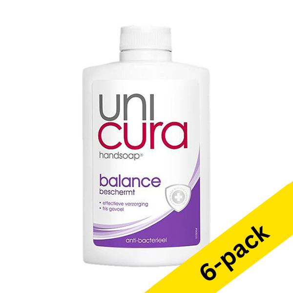 Unicura Balance hand soap refill, 250ml (6-pack)  SUN00031 - 1