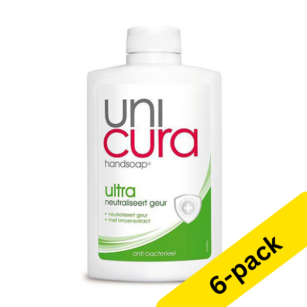 Hand soap refill 250ml | Unicura Ultra | 6-pack SUN00029 - 1