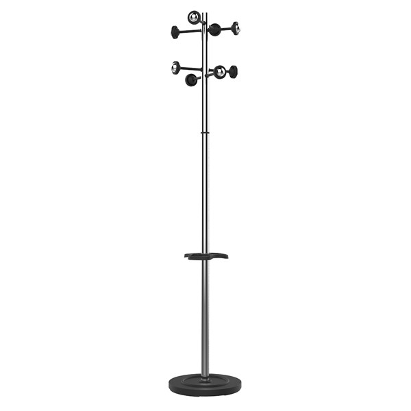 Chrome coat rack discount