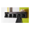 Unilux Fil black magnetic coat hook 100340762 237807 - 2