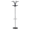 Unilux Hakea black/chrome coat rack (12 hooks) 400095393 237806 - 1