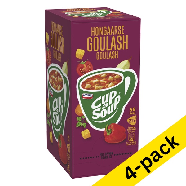 Unox Hungarian Goulash Cup-a-Soup, 175ml (4 x 21-pack)  423053 - 1