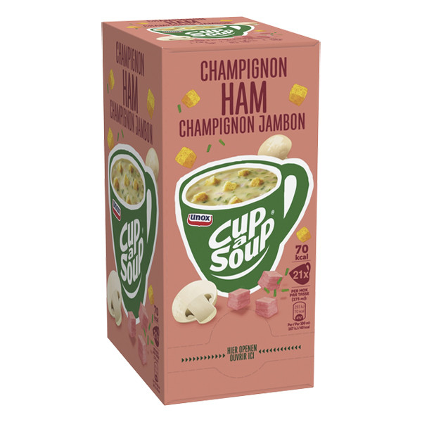 Unox Mushroom ham Cup-a-Soup, 175 ml (21-pack)  420012 - 1