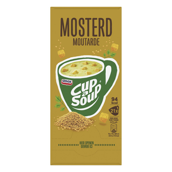 Unox Mustard Cup-a-Soup, 175ml (21-pack)  420003 - 1