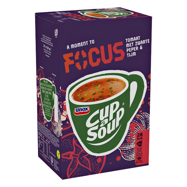 Unox Tomato Cup-a-Soup Focus, 175ml (21-pack)  420001 - 1
