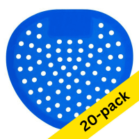 Urinal mats | blue |123ink cherry scented | 20-pack