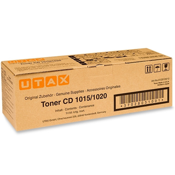 Utax 612010010 black toner (original) 612010010 079504 - 1