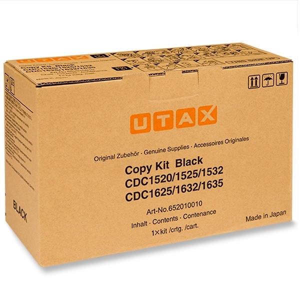 Utax 652010010 black toner (original) 652010010 079550 - 1