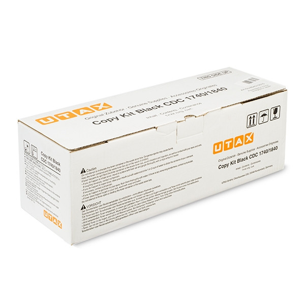 Utax 654010010 black toner (original Utax) 079834 - 1