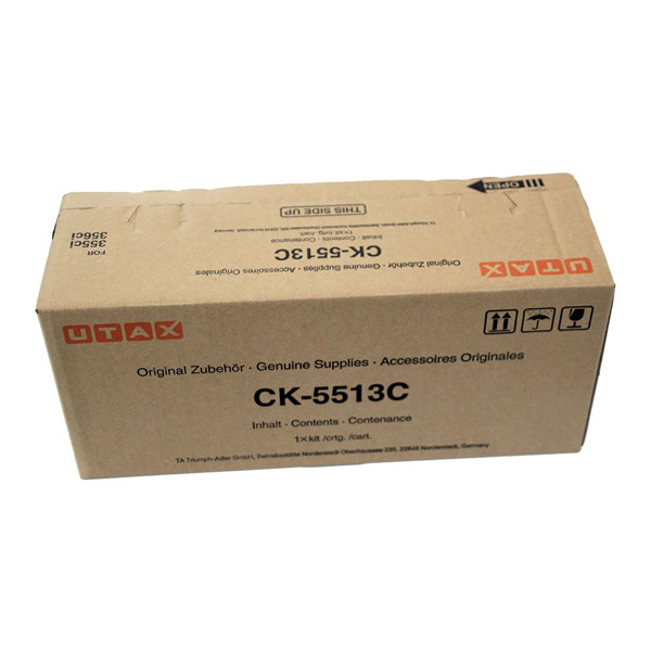 Utax CK-5513C (1T02VMCUT0) cyan toner (original) 1T02VMCUT0 090496 - 1