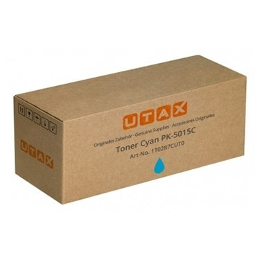 Utax PK-5015C (1T02R7CUT0) cyan toner (original Utax) 090474 - 1