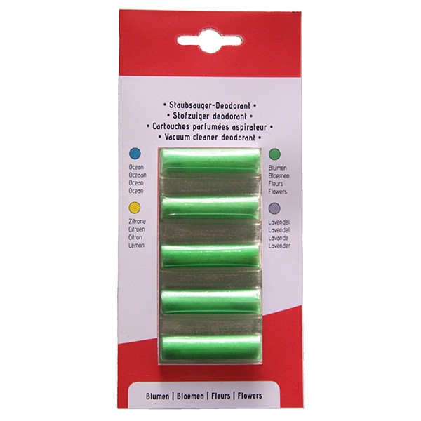 Vacuum cleaner sticks | 123ink floral-scented | 5-pack SDR05100 - 1