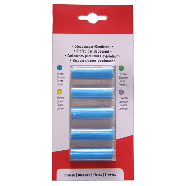 Vacuum cleaner sticks | 123ink ocean-scented | 5-pack SDR05103 - 1