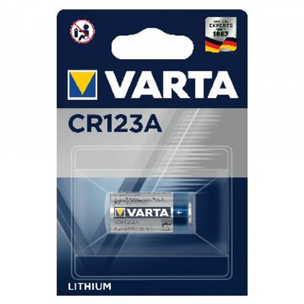 Varta CR123A professional lithium primary battery 6205301401 500615 - 1