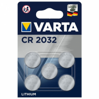 Varta CR2032 / DL2032 / 2032 Lithium button cell battery (5-pack) 5004LC BR2032 CD2032 CR2032 CR2032H AVA00261