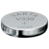 Varta V339 (SR614SW) silver oxide button cell battery AVA00009 - 1