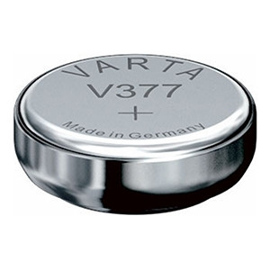 Varta V377 (SR66) silver oxide button cell battery V377 AVA00021 - 1
