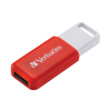 >USB stick (16GB, USB 2.0) | red | Verbatim Databar IE000482 - 1