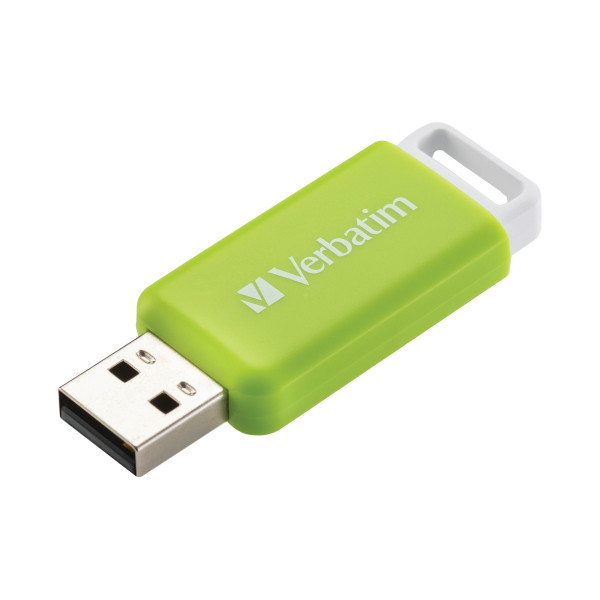 >USB stick (32GB, USB 2.0) | green | Verbatim Databar IE000502 - 2