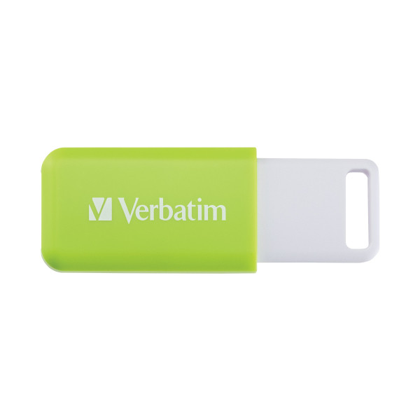 >USB stick (32GB, USB 2.0) | green | Verbatim Databar IE000502 - 3