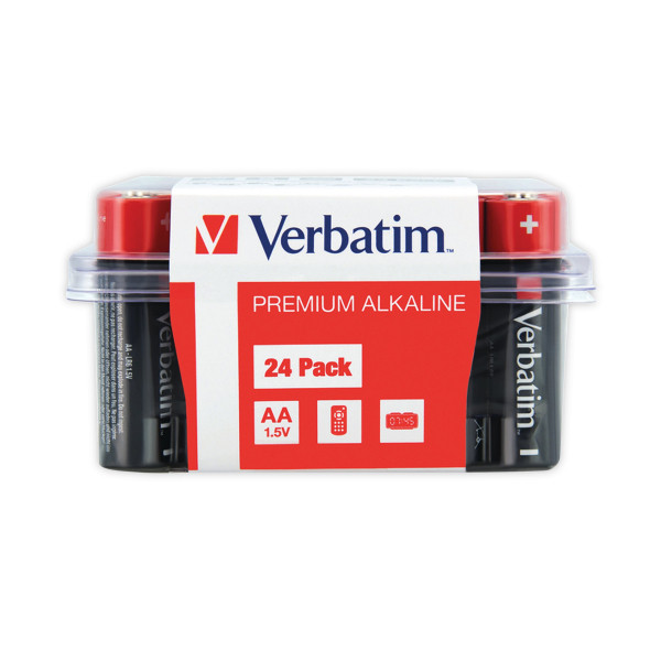 | Verbatim AA Alkaline Batteries 49505 (24-pack) IE000492 - 2