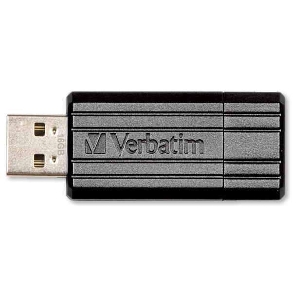 USB stick (16GB, USB 2.0) | Verbatim Pinstripe 49063 500264 - 1