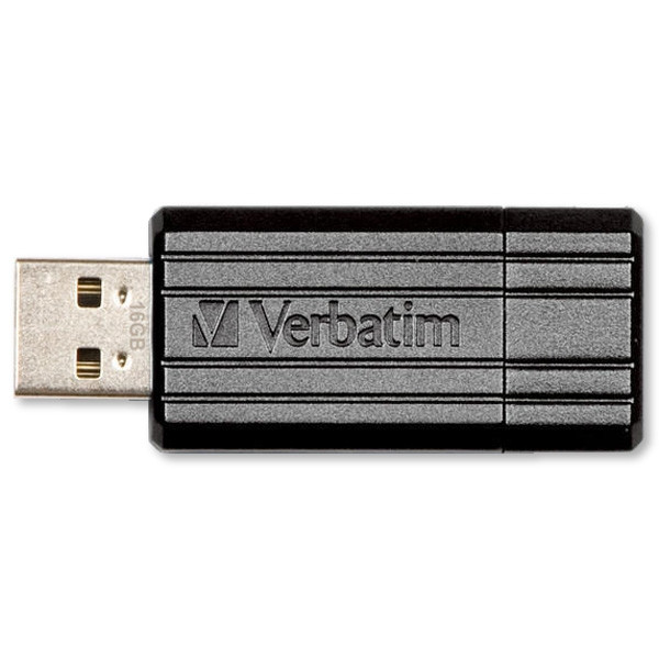 Verbatim black pinstripe USB 2.0 | 16GB (49063) 49063 500264 - 1