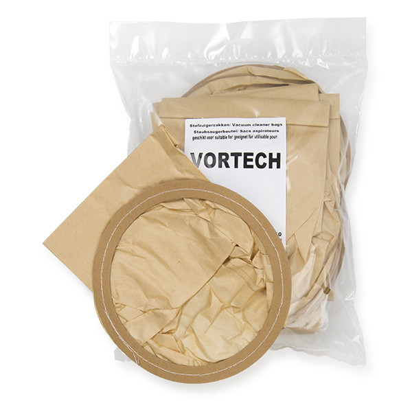Vortech paper vacuum cleaner bags | 10 bags (123ink version)  SVO01013 - 1