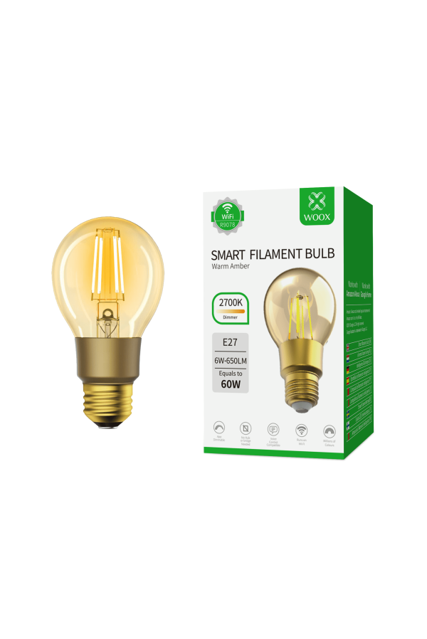 WOOX E27 smart LED bulb (warm white) LWO00022 LWO00022 - 1