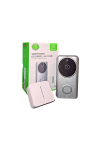 WOOX R4957 Smart silver doorbell with chime (1080p) LWO00023 LWO00023