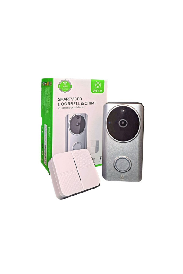 WOOX smart silver doorbell with chime LWO00023 LWO00023 - 1