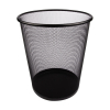 Wastepaper bin (23L) | 123ink black mesh