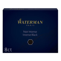 Waterman Allure long black ink cartridges (8-pack) S0110850 234793