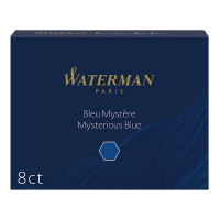 Waterman Allure mysterious blue ink refill (8-pack) S0110910 234791
