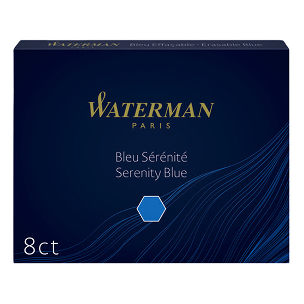 Waterman Allure serenity blue ink refill (8-pack) S0110860 234792 - 1