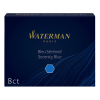 Fountain pen refill | serenity blue | Waterman Allure | 8-pack