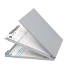 A4 clipboard with storage compartment and cover | Westcott aluminum 221041 - 1