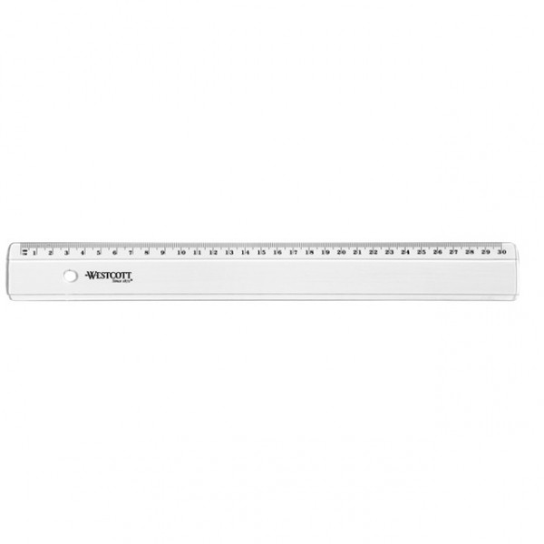 Plastic ruler (30cm) | Westcott 221022 - 1