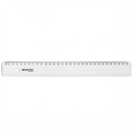 Plastic ruler (30cm) | Westcott 221022