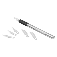 Scalpel knife (+ 6 blades) |  Westcott Metal 221058