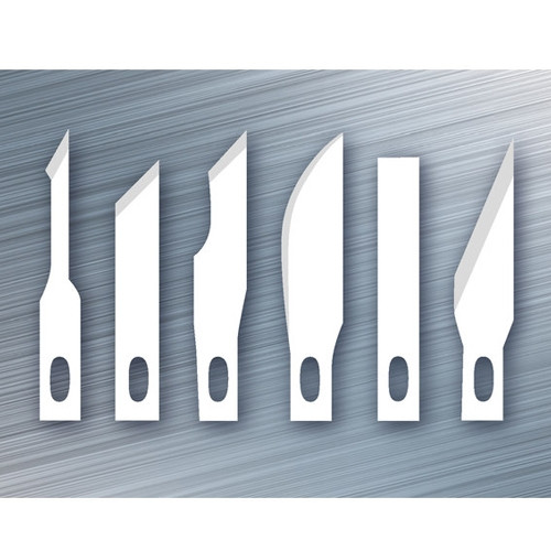Scalpel knife blades | Westcott Metal | 6-pack 221059 - 1