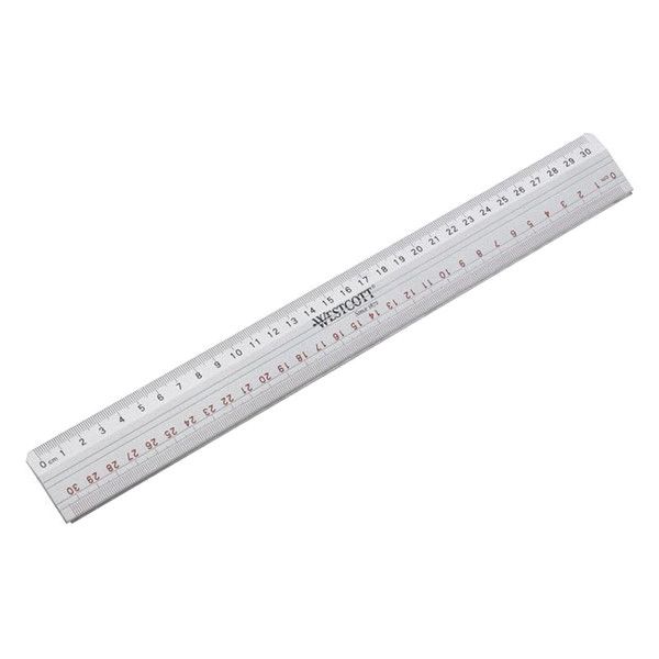 Steel ruler (30cm) | Westcott 221078 - 1