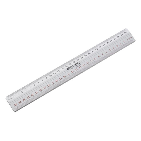 Westcott anti-slip cutting ruler (30cm) 525430 221078 - 1