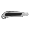Westcott grey/black aluminum snap-off knife, 18mm E84028 221069 - 2